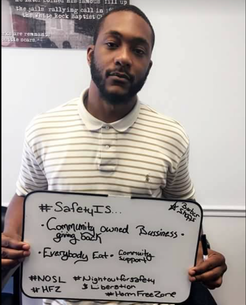 Durham, N.C., organizer and activist Umar Muhammad (Rest in Power via Facebook)